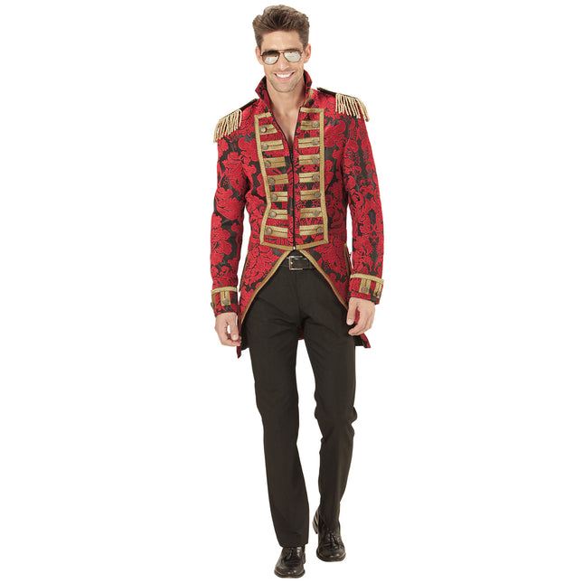 Chaqueta Circus Rojo Oro Hombre
