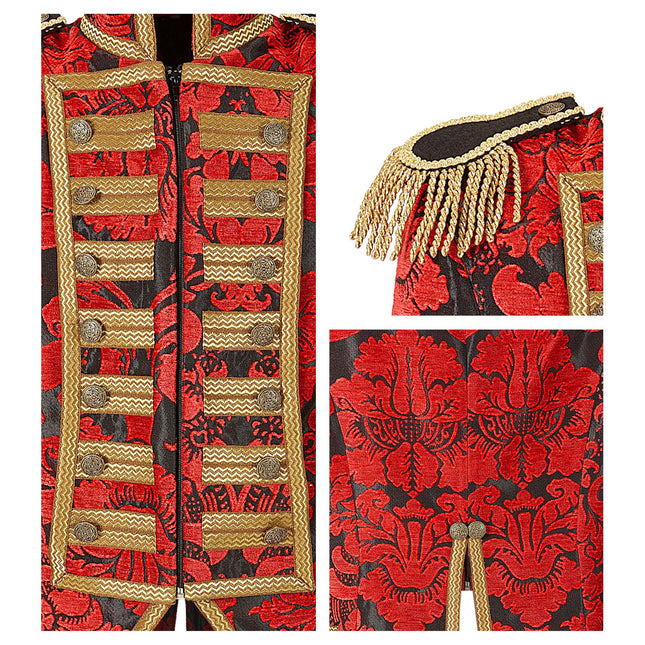 Chaqueta Circus Rojo Oro Hombre