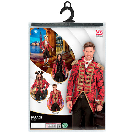 Chaqueta Circus Rojo Oro Hombre