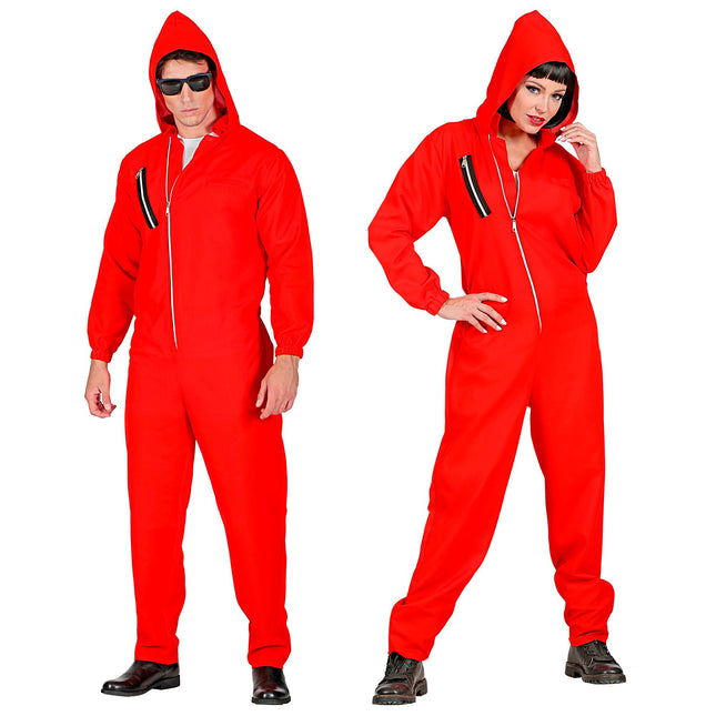 Disfraz de Halloween Ladrón de bancos rojos