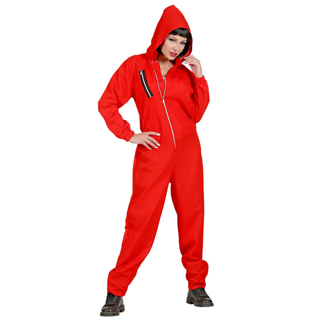 Disfraz de Halloween Ladrón de bancos rojos