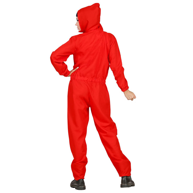 Disfraz de Halloween Ladrón de bancos rojos