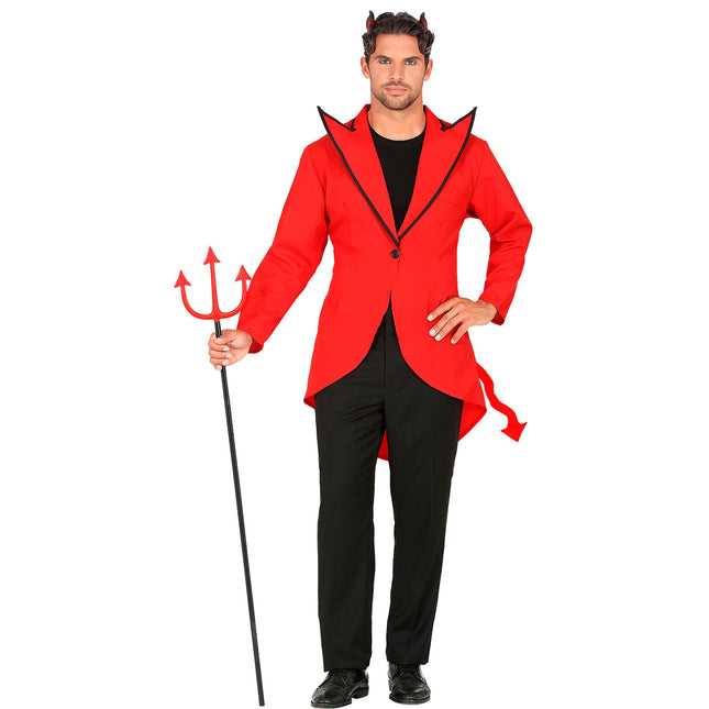 Chaqueta de Halloween Diablo Rojo