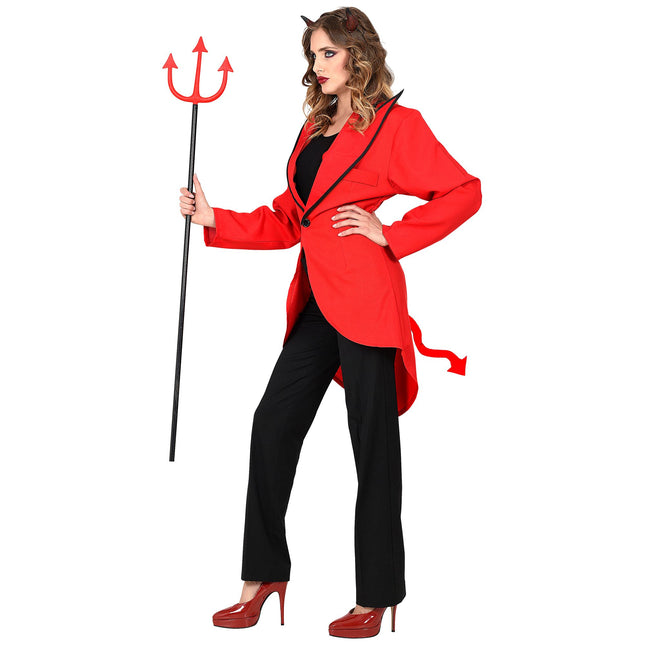 Chaqueta de Halloween Diablo Rojo