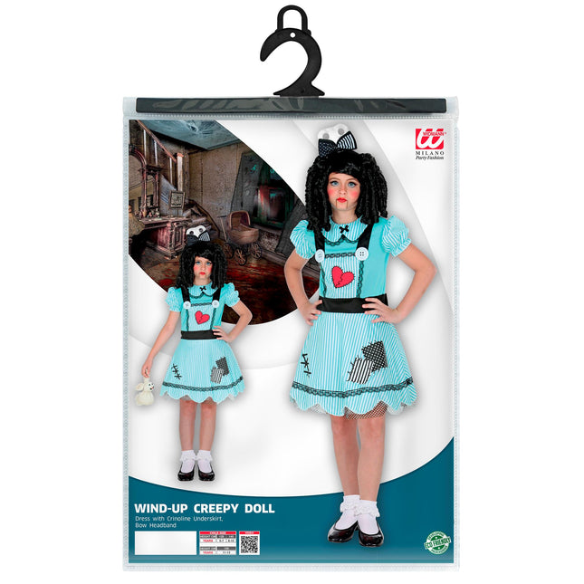 Vestido de Halloween Muñeca Niña