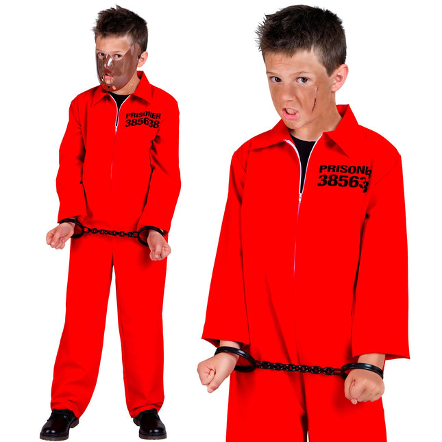 Disfraz Halloween Niño Prisionero