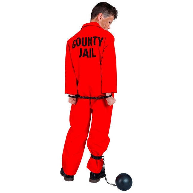 Disfraz Halloween Niño Prisionero