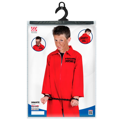 Disfraz Halloween Niño Prisionero