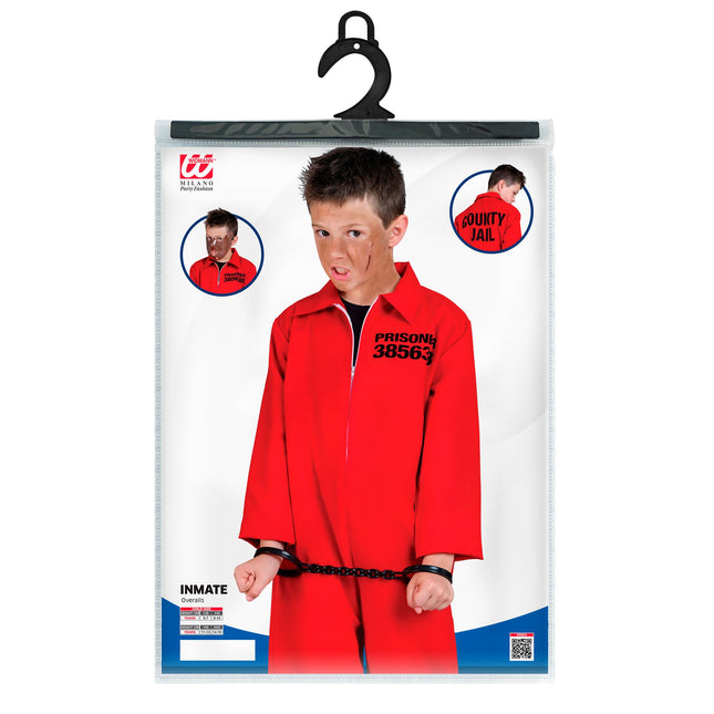 Disfraz Halloween Niño Prisionero