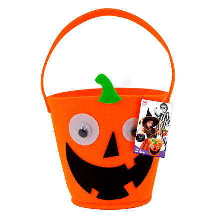 Bolsa Halloween Calabaza Naranja