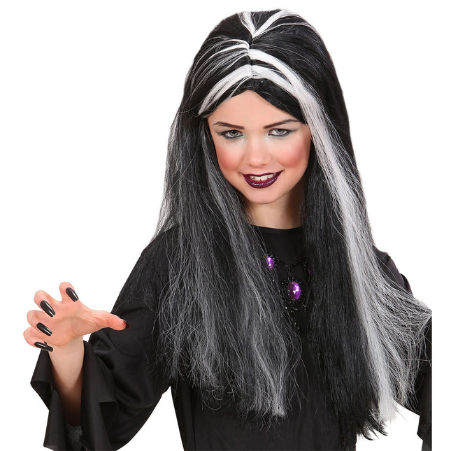 Peluca Halloween Niña Bruja