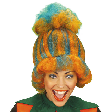 Peluca de Halloween Calabaza