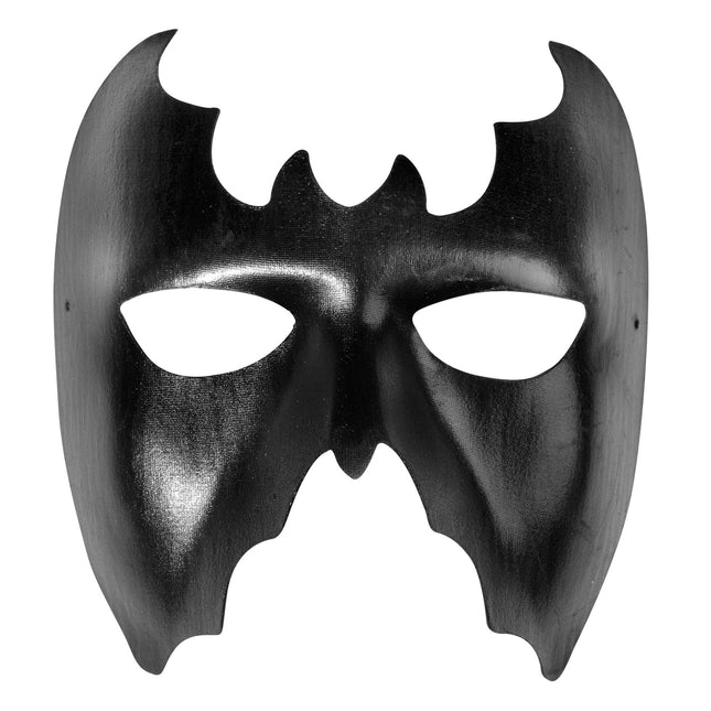 Máscara de Ojos de Halloween Cuero de Murciélago Negro