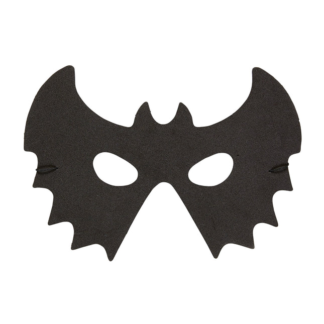 Máscara de Ojos de Halloween Murciélago Negro