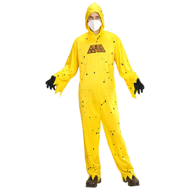 Disfraz de Halloween Toxicidad amarilla