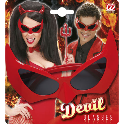 Gafas de Halloween Diablo