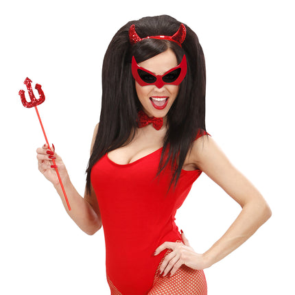 Gafas de Halloween Diablo
