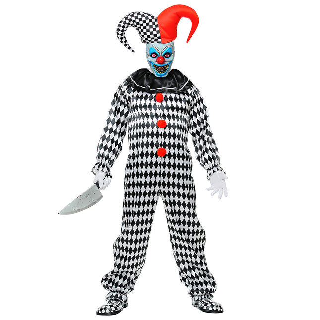 Disfraz de Halloween de Payaso de Circo para Hombre