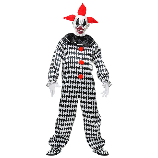 Disfraz de Halloween de Payaso de Circo para Hombre
