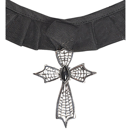 Collar de Halloween con Cruz