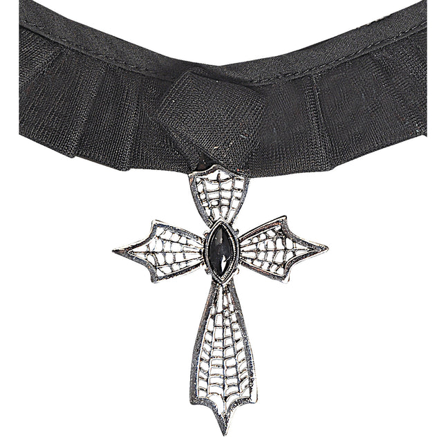 Collar de Halloween con Cruz