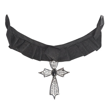 Collar de Halloween con Cruz
