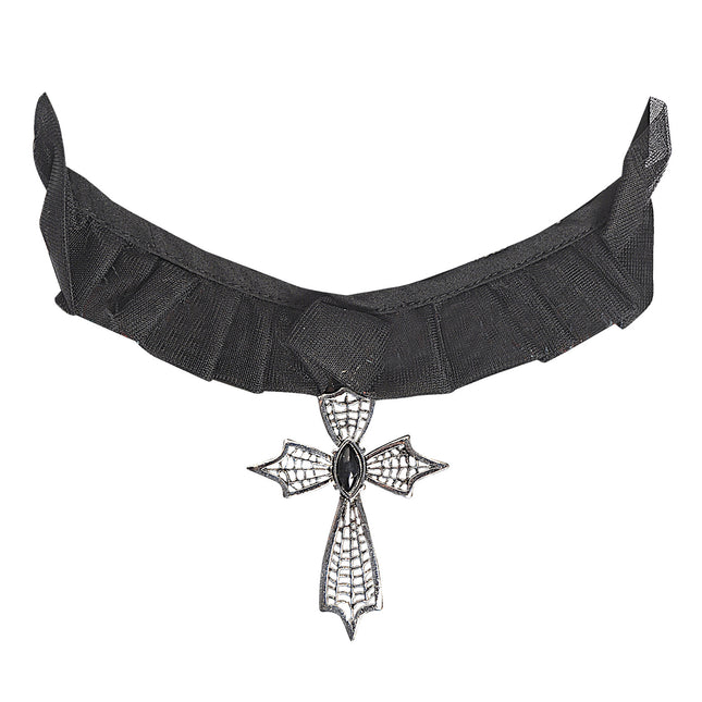 Collar de Halloween con Cruz
