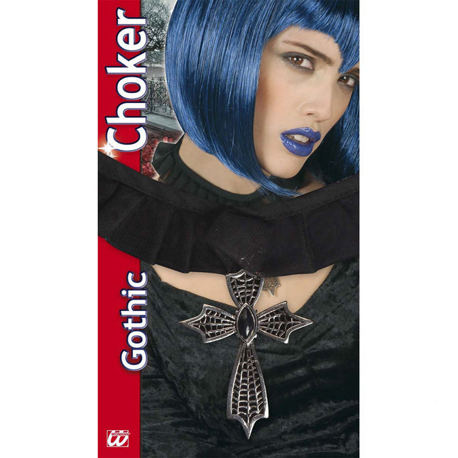 Collar de Halloween con Cruz