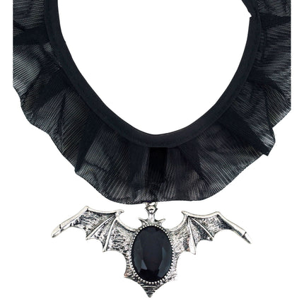 Collar de Halloween Gargantilla con Murciélago