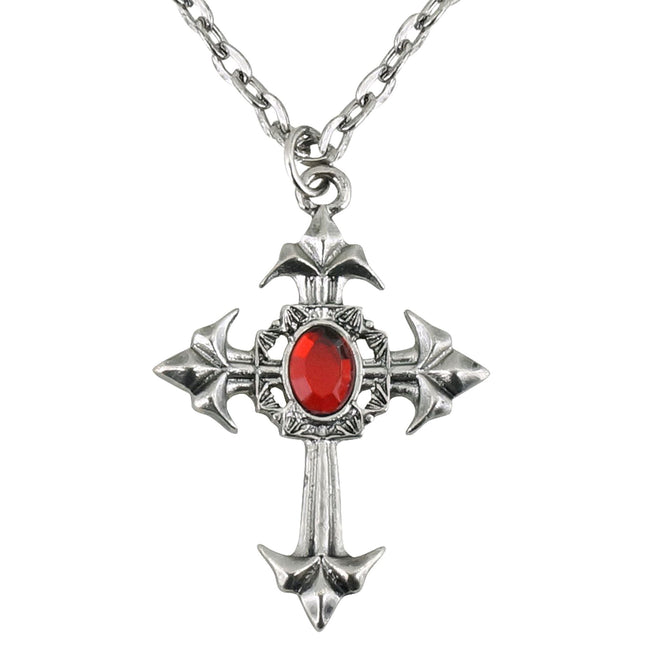 Halloween Collar Cruz Con Piedra