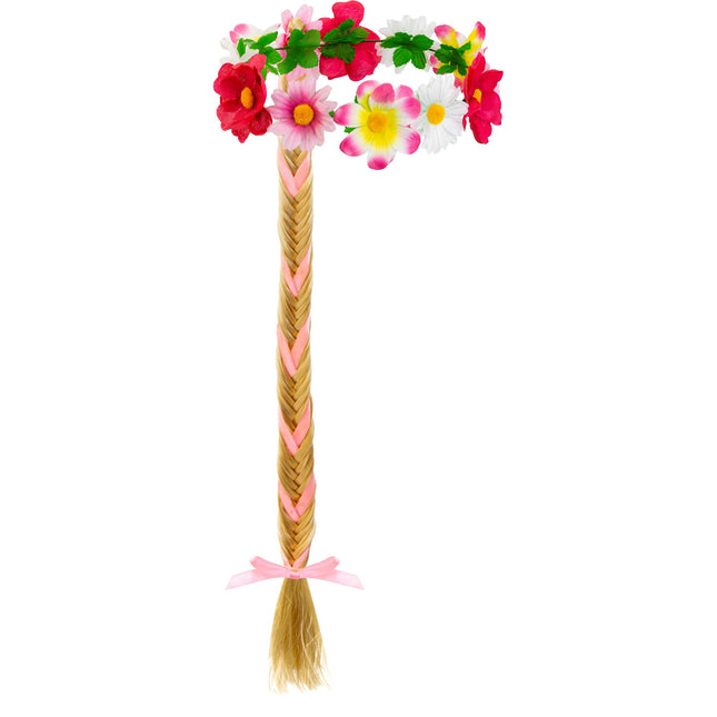 DIADEMA FLOR CON COLA