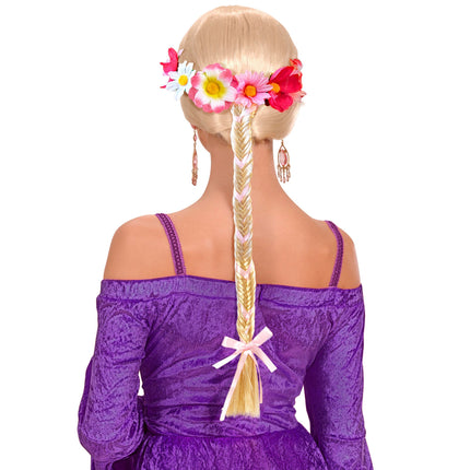 DIADEMA FLOR CON COLA