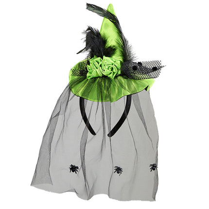Sombrero de Halloween Bruja Verde