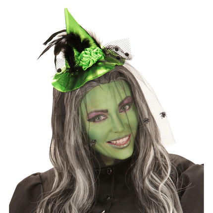 Sombrero de Halloween Bruja Verde