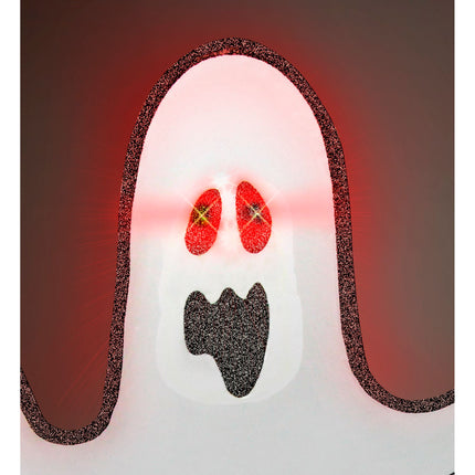 Halloween Decoración de Pared Fantasma con Luz Led