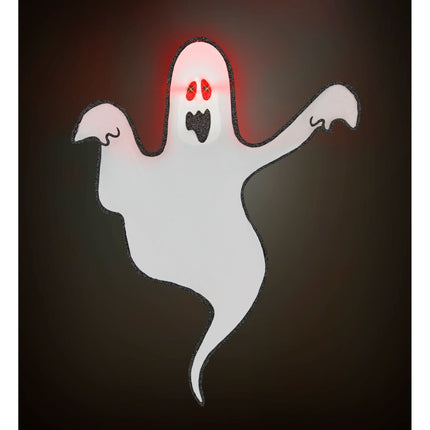 Halloween Decoración de Pared Fantasma con Luz Led