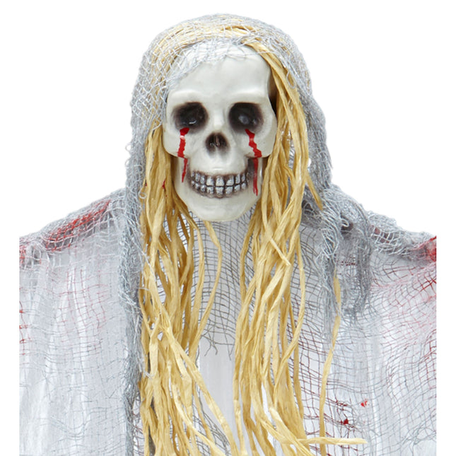 Muñeca de Halloween Espíritu con Sangre