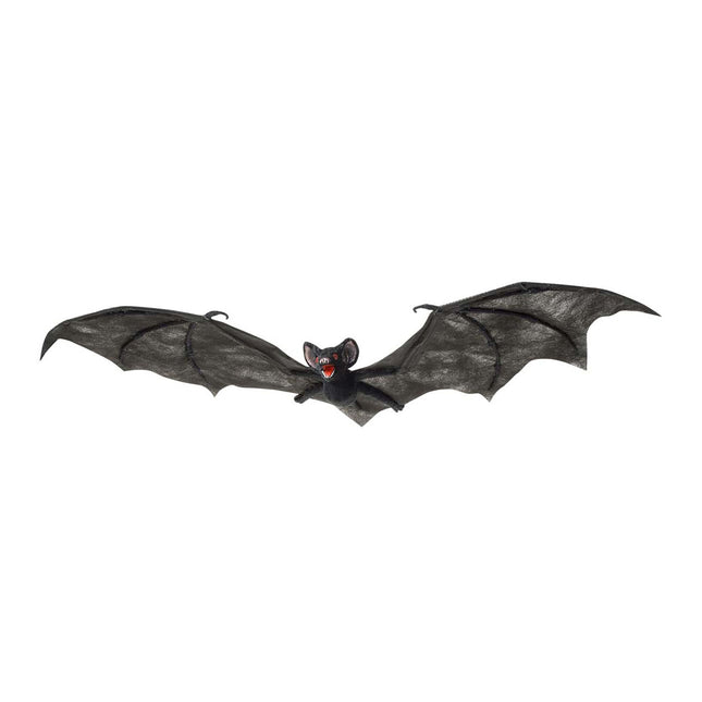 Halloween Murciélago Falso Negro 74cm