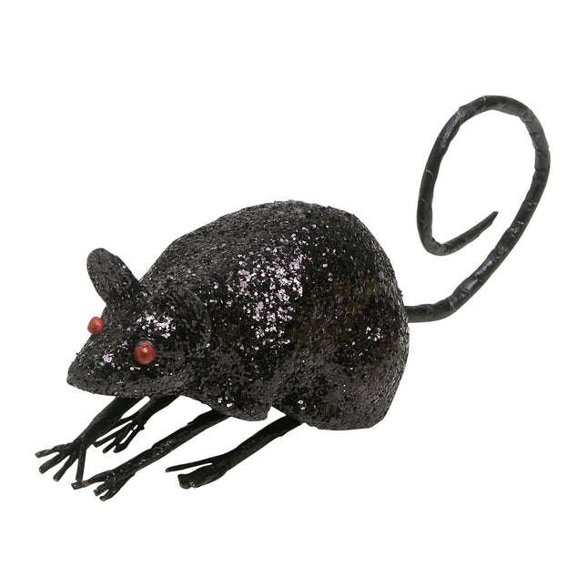 Ratón Falso Negro 8,5cm