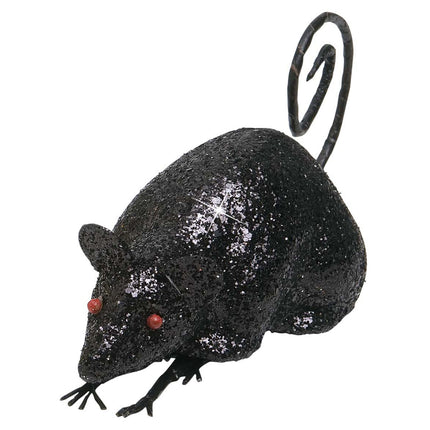 Ratón Falso Negro 12cm
