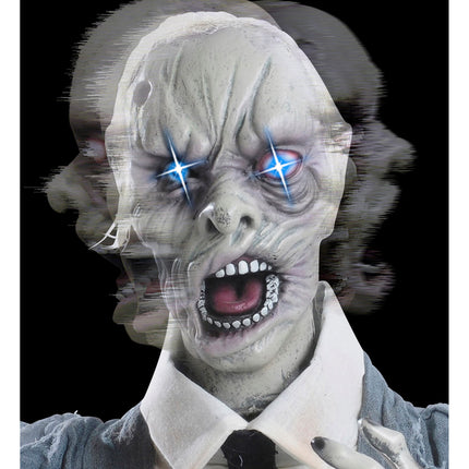 Muñeca Halloween Zombie Con Luz Y Sonido