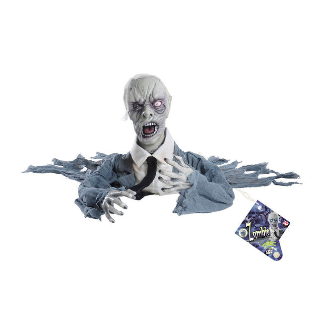 Muñeca Halloween Zombie Con Luz Y Sonido