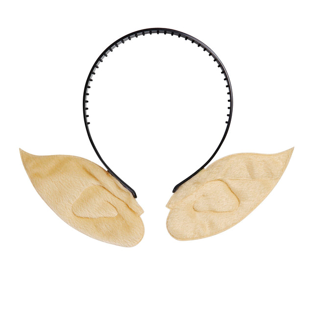 Diadema Halloween Orejas Beige