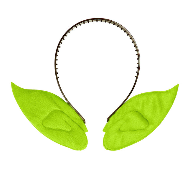 Diadema Halloween Orejas Verdes