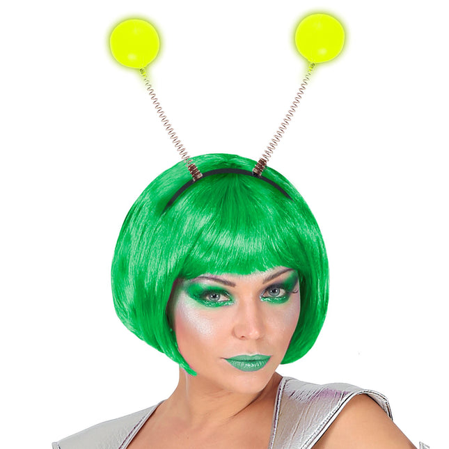Diadema Alien Brilla en la Oscuridad
