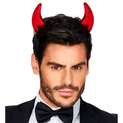 Diadema de Halloween Cuerno de Diablo