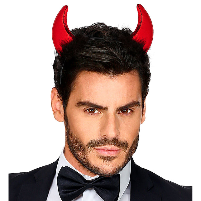 Diadema de Halloween Cuerno de Diablo