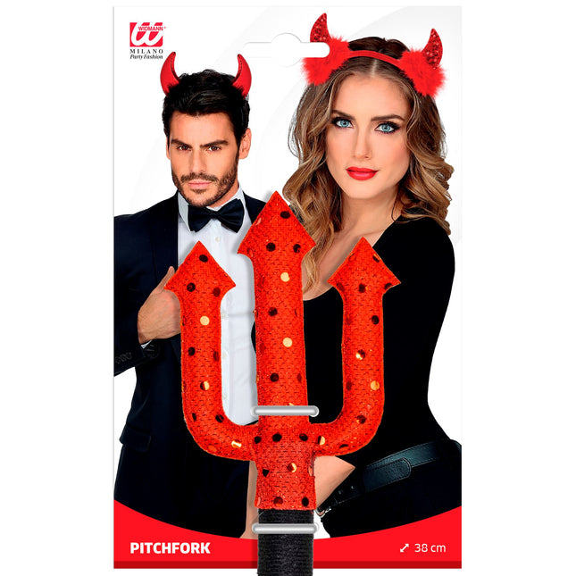 Tridente de Halloween 45cm
