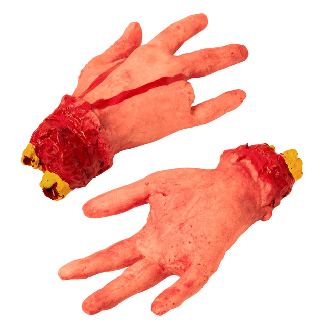 Halloween Mano Falsa Cortada