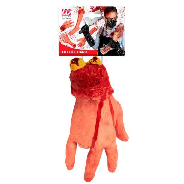Halloween Mano Falsa Cortada
